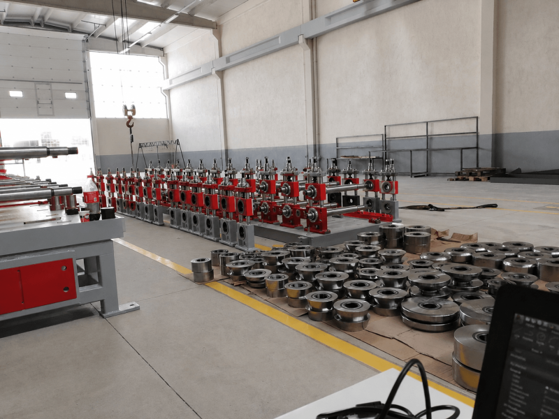 Road Barrier Rollforming Line